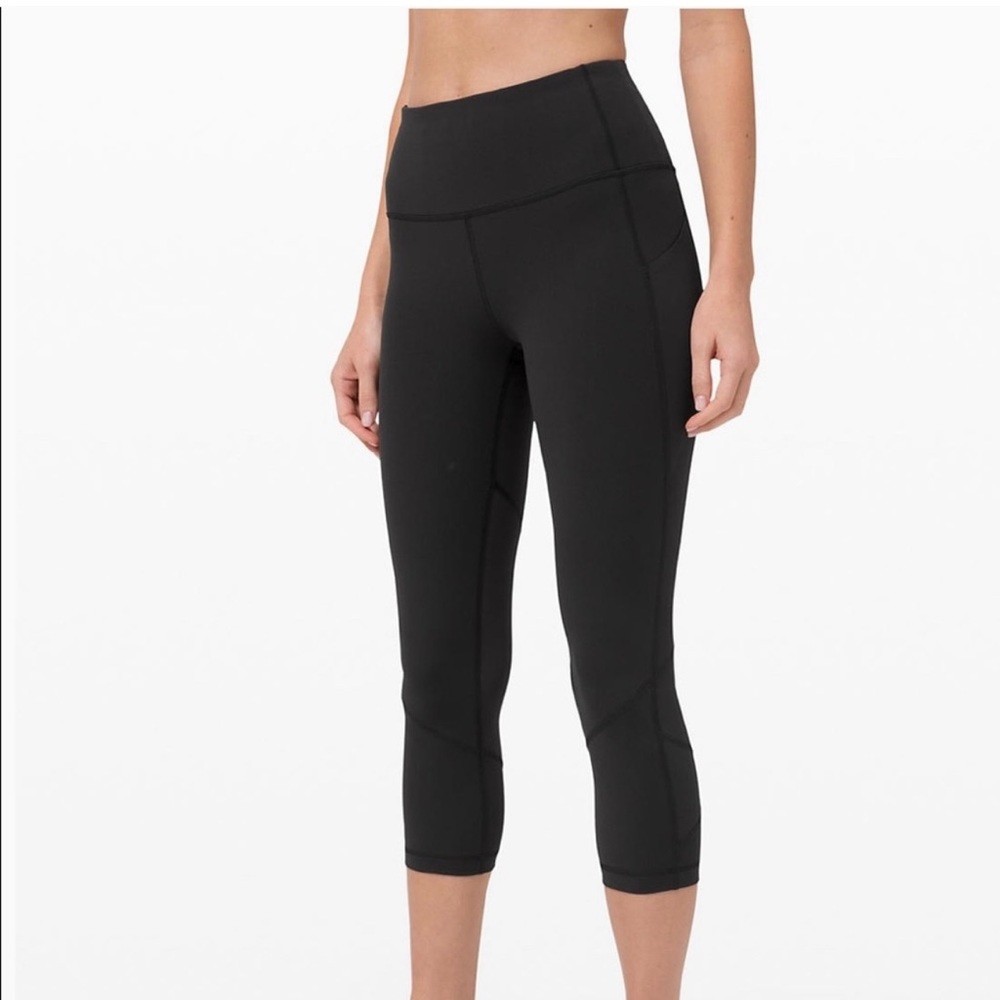Lululemon Pace Rival Crop 22” Black